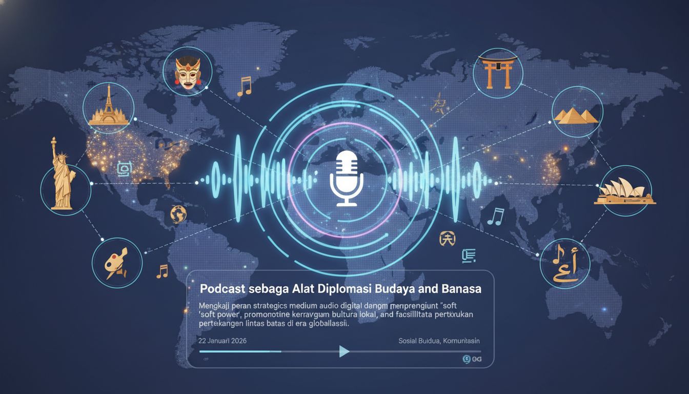 Podcast sebagai Alat Diplomasi Budaya dan Bahasa